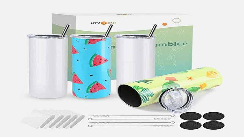 HTVRONT Sublimation Paper & Tumbler Heat Press – Bright Print Power